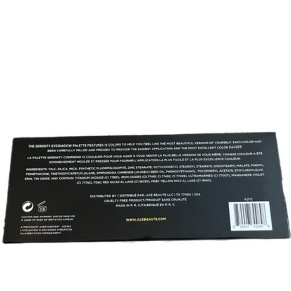 Ace Beaute Serenity Eyeshadow Palette NWT! - Picture 3 of 4